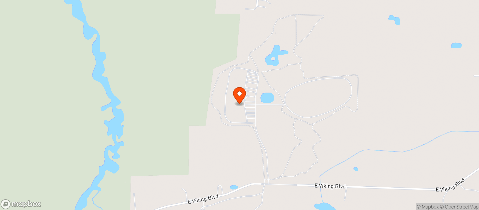 Map showing Polaris Ind.