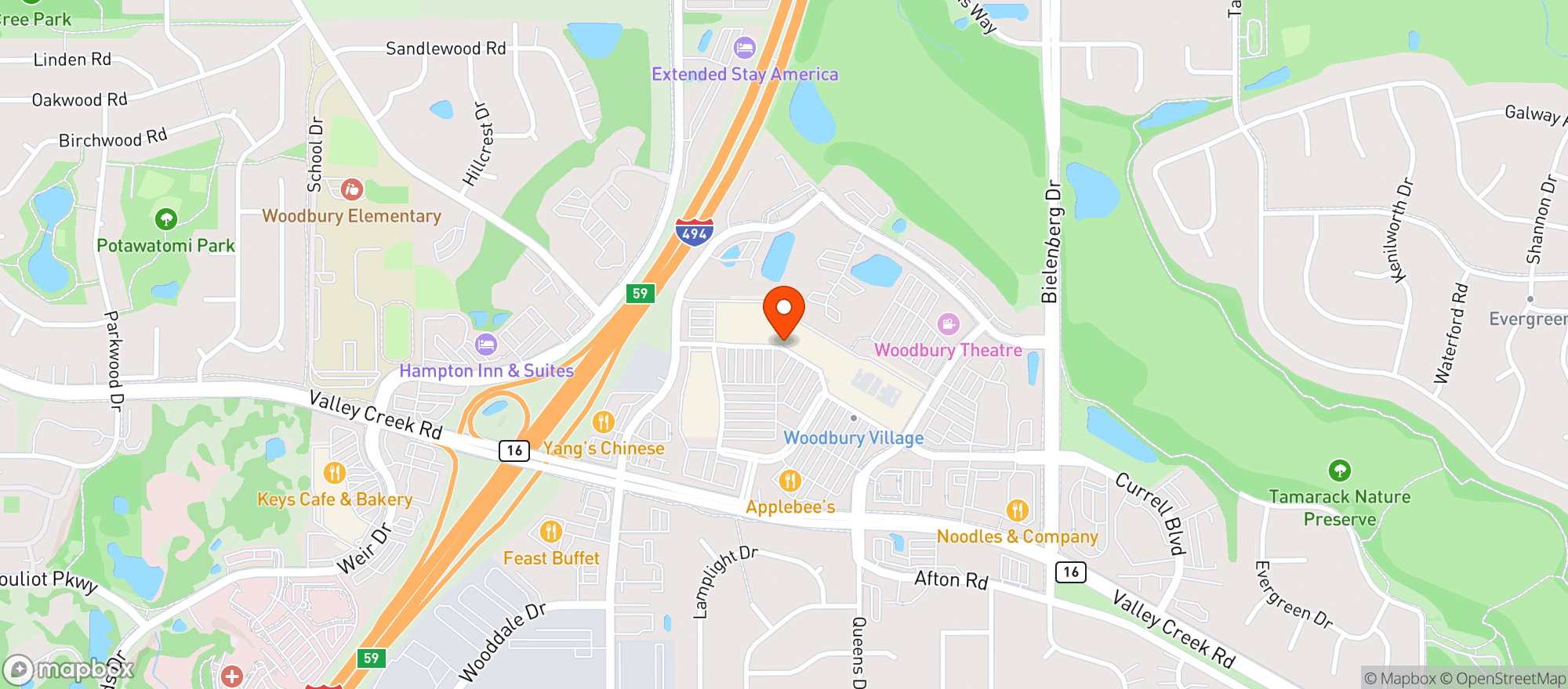 Map showing Total Wine & More