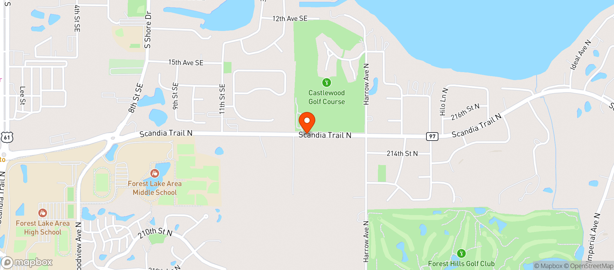Map showing Stellas On 97