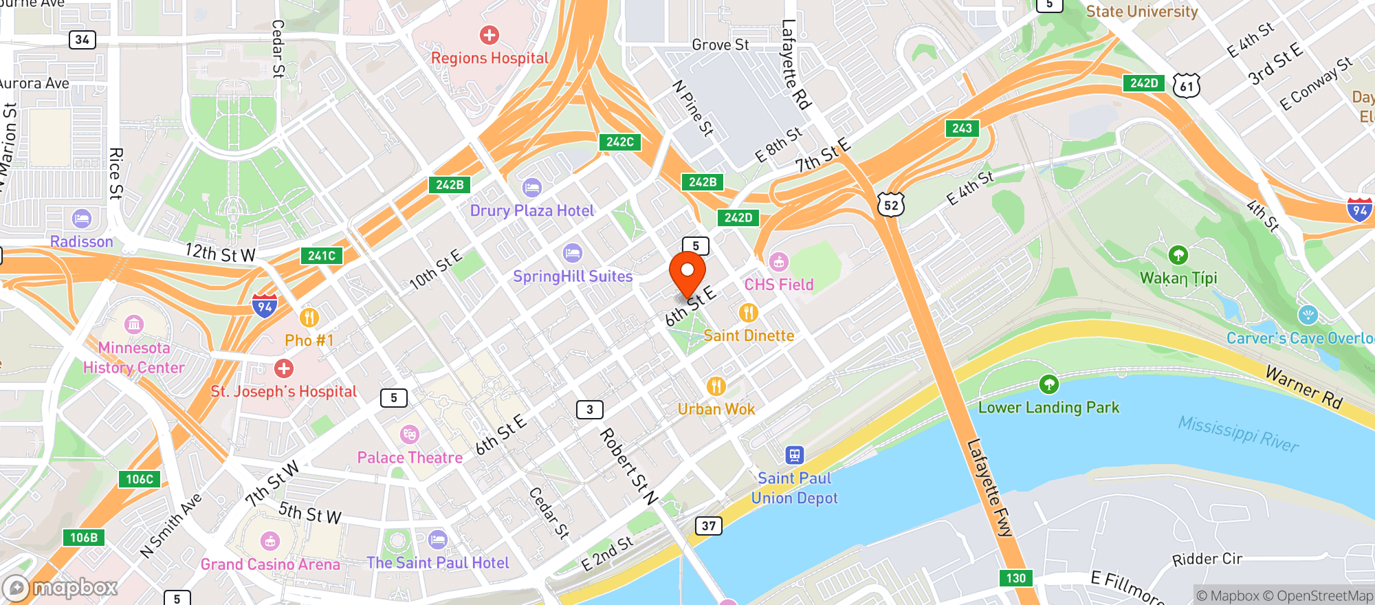 Map showing 6ix Mears #0700418730