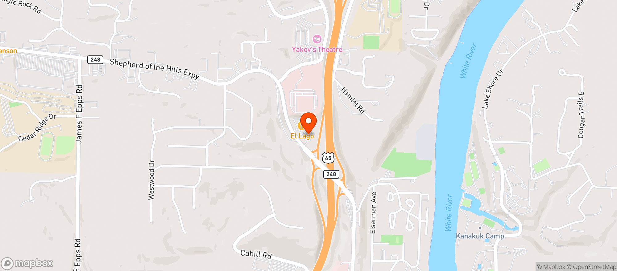Map showing Rapid Robert S #131