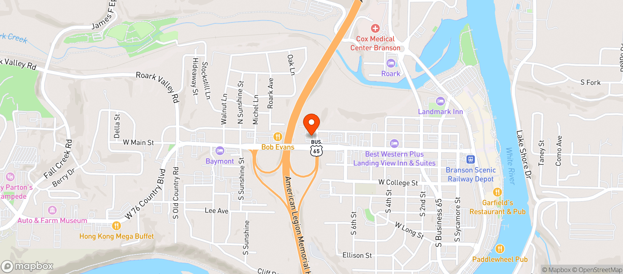 Map showing Cvs Pharmacy #10003