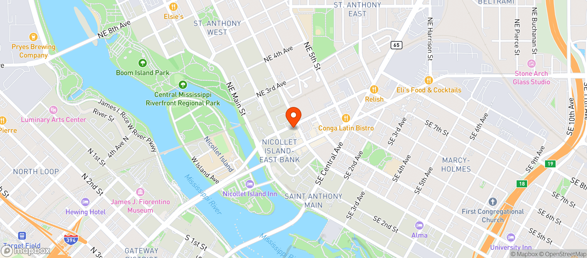 Map showing Stepchld