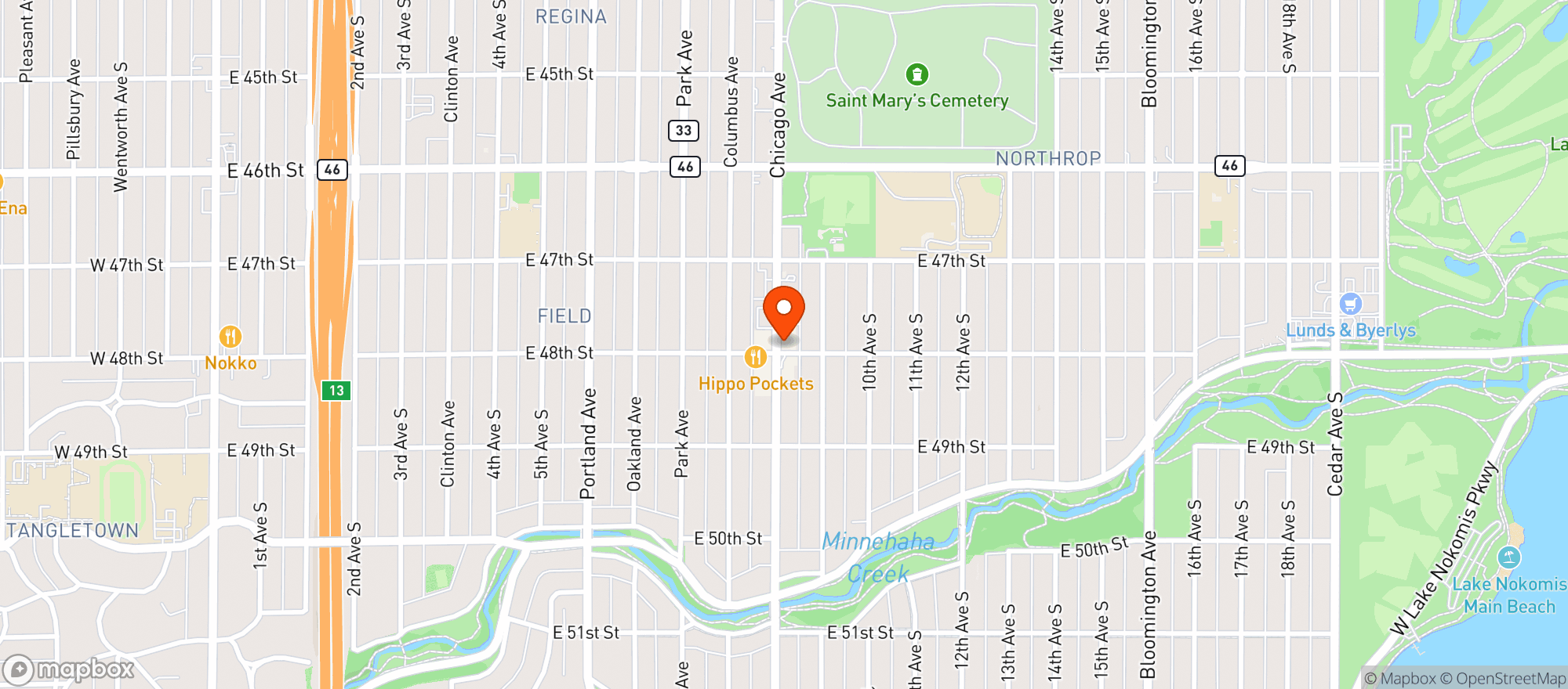Map showing Cannajoymn