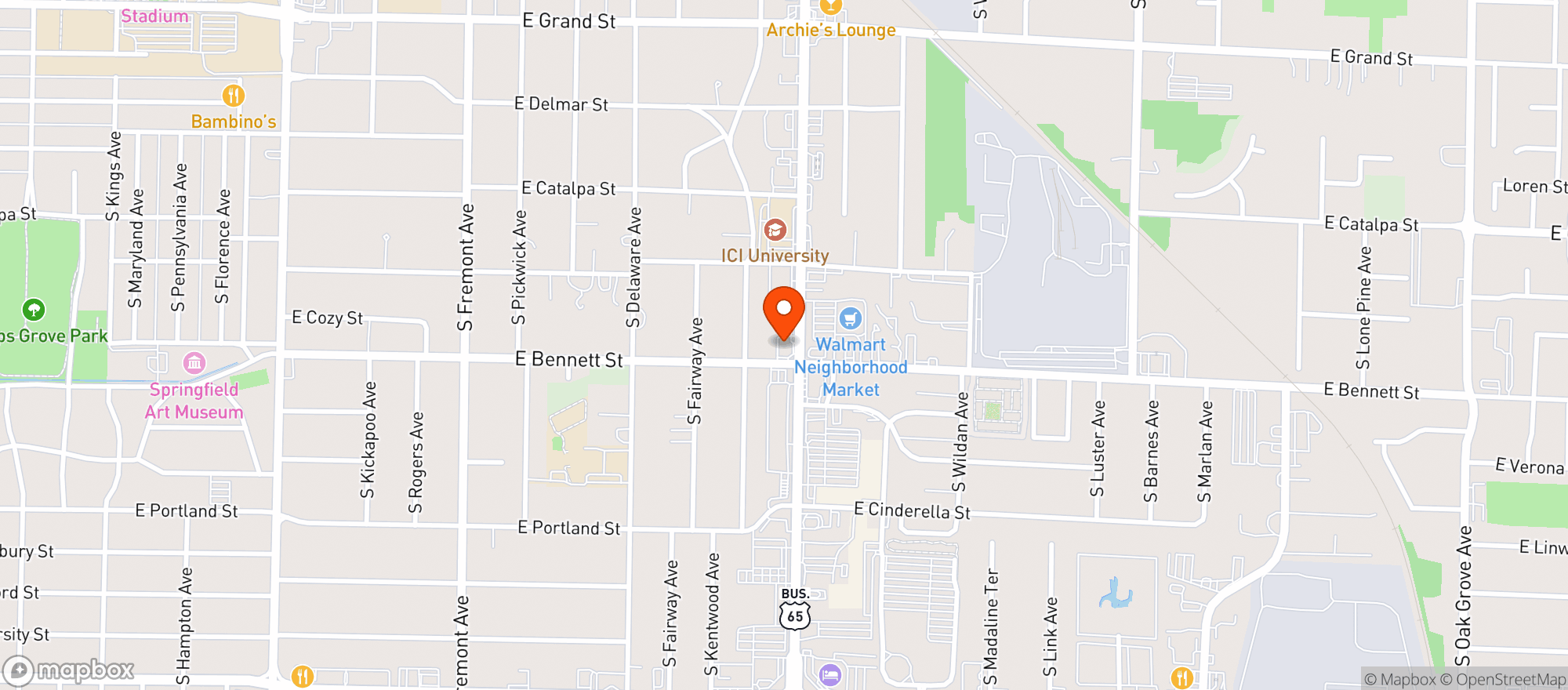 Map showing Rapid Robert S #127
