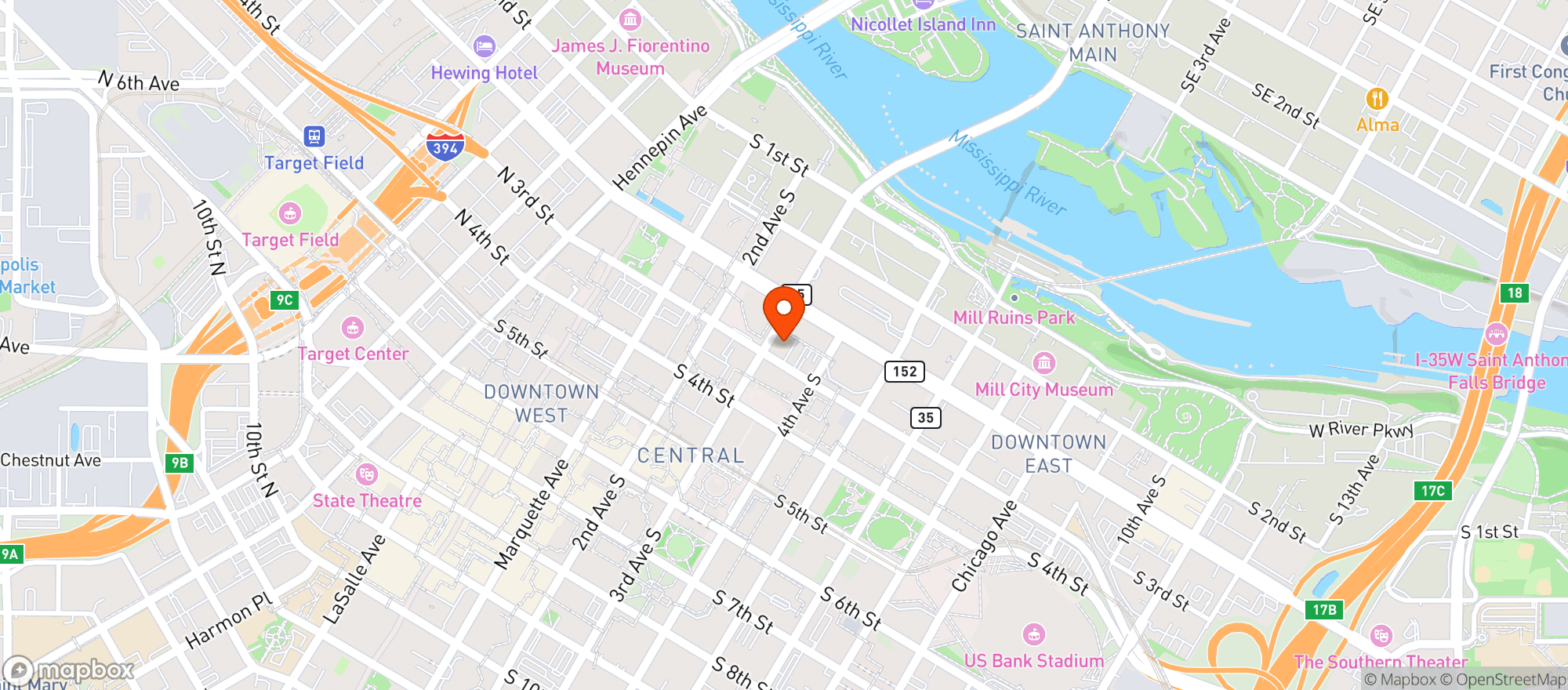Map showing Db Graphics Inc (thc Joint)