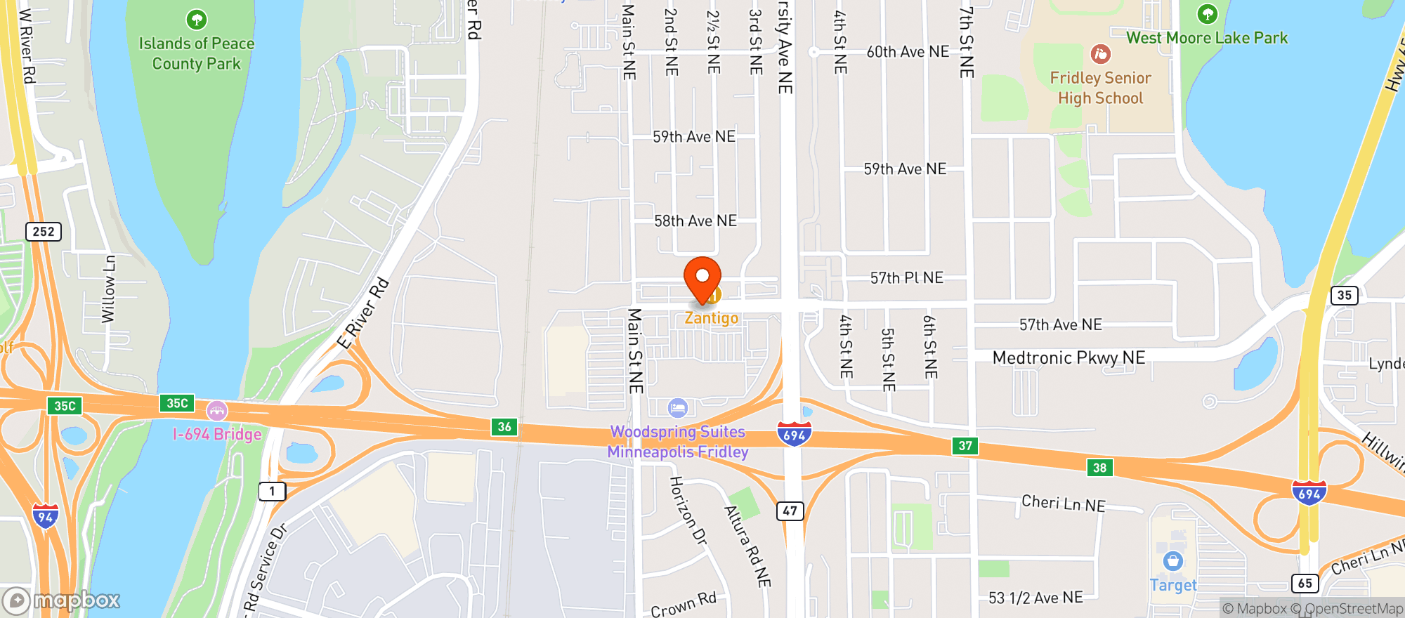 Map showing Incognito Tobacco & Vape