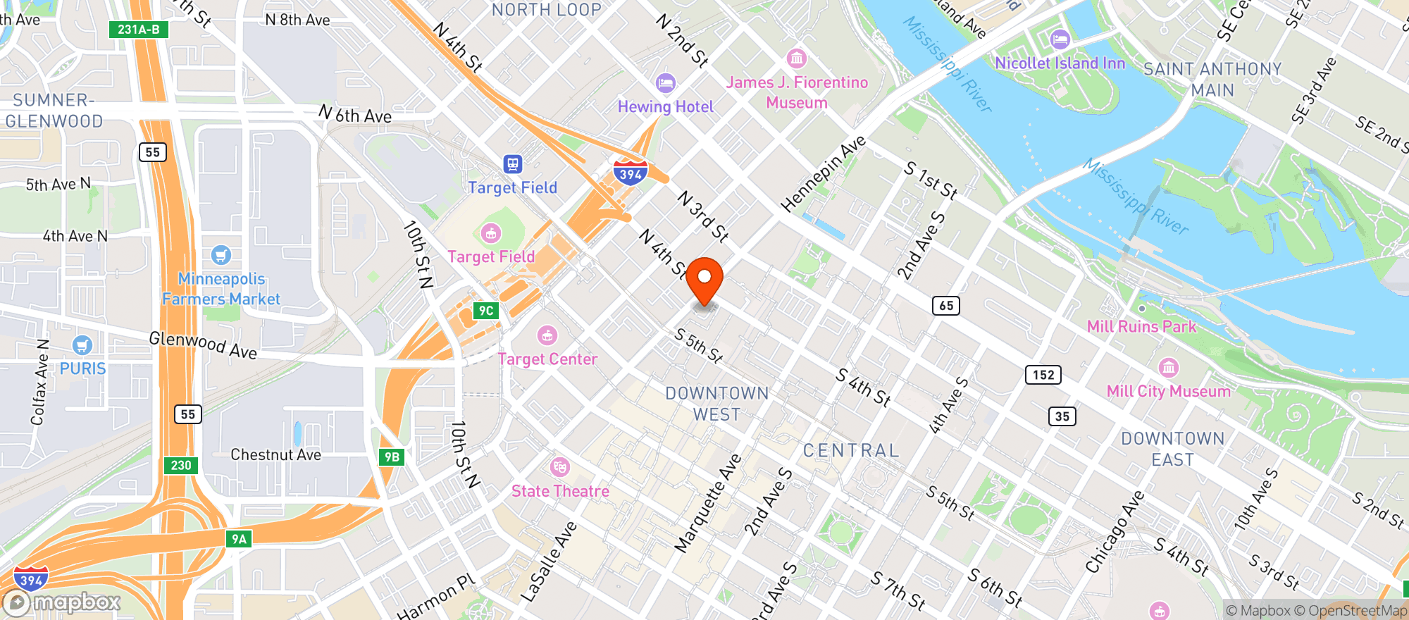 Map showing Ac Hotels By Marriott #265