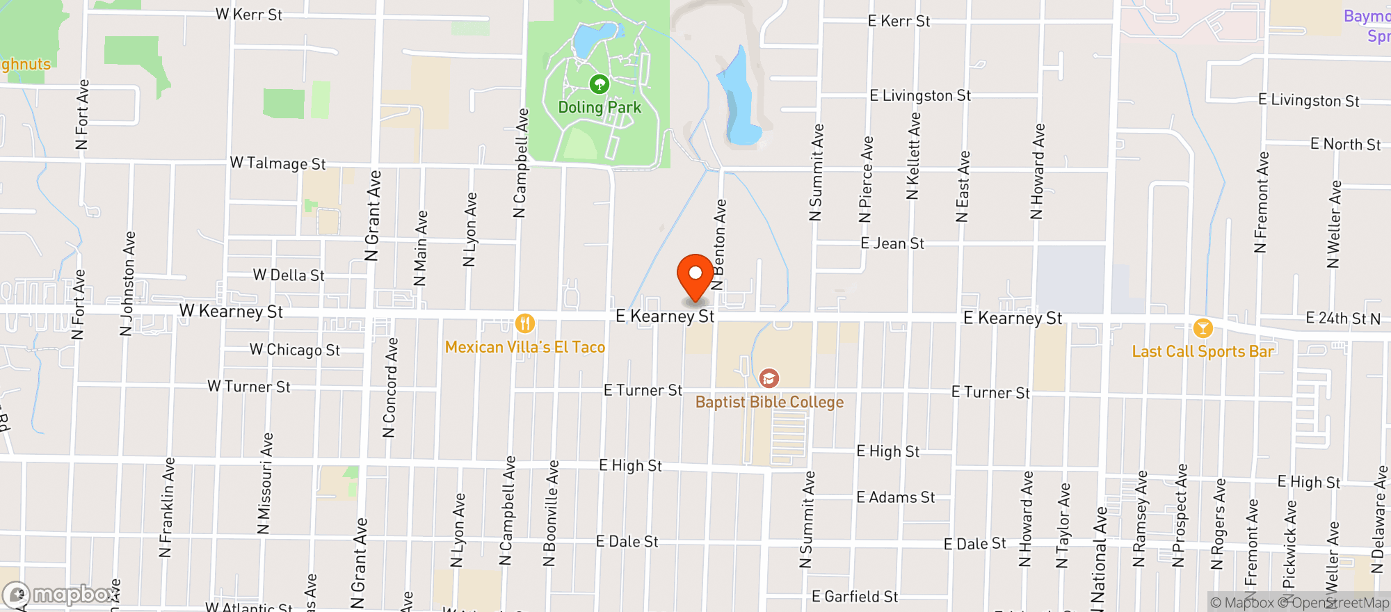 Map showing WICKED SUPERSTORE