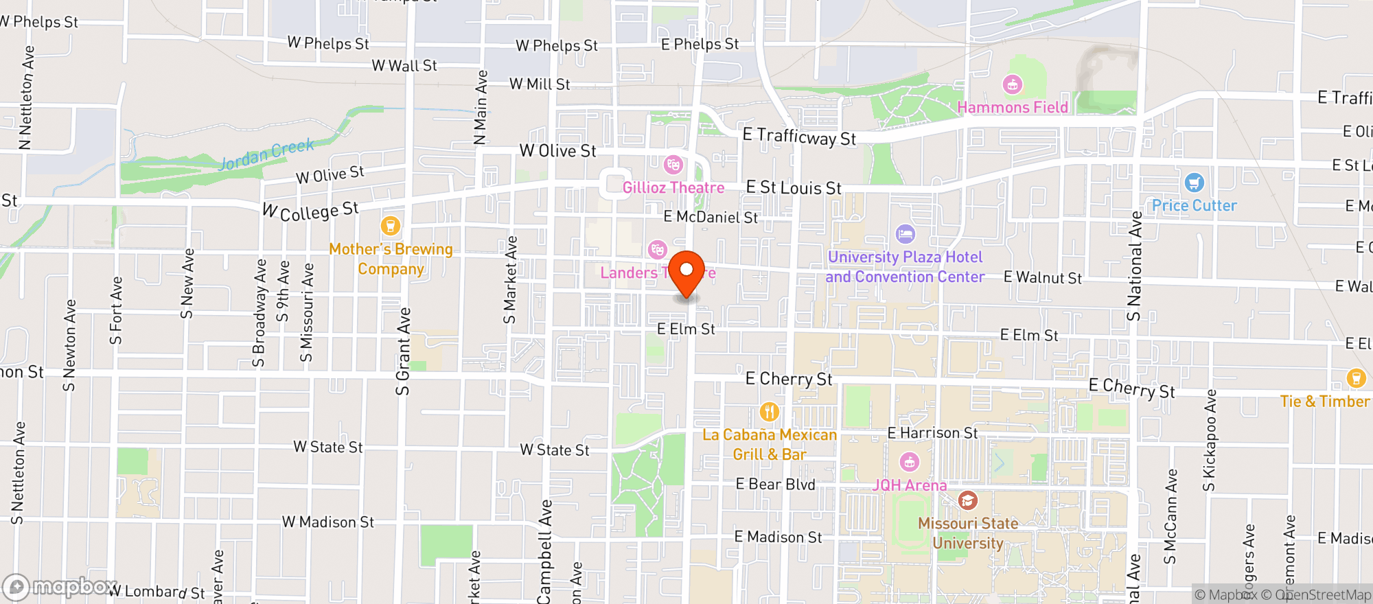 Map showing 417 Taphouse