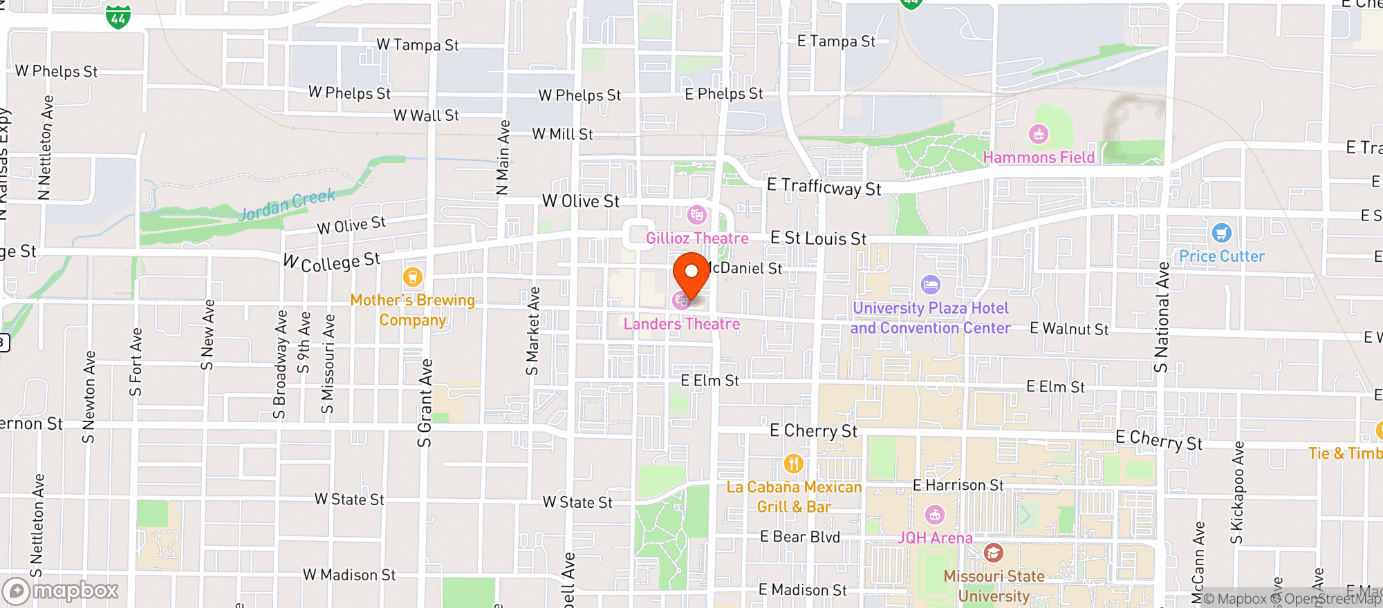 Map showing Job Public House