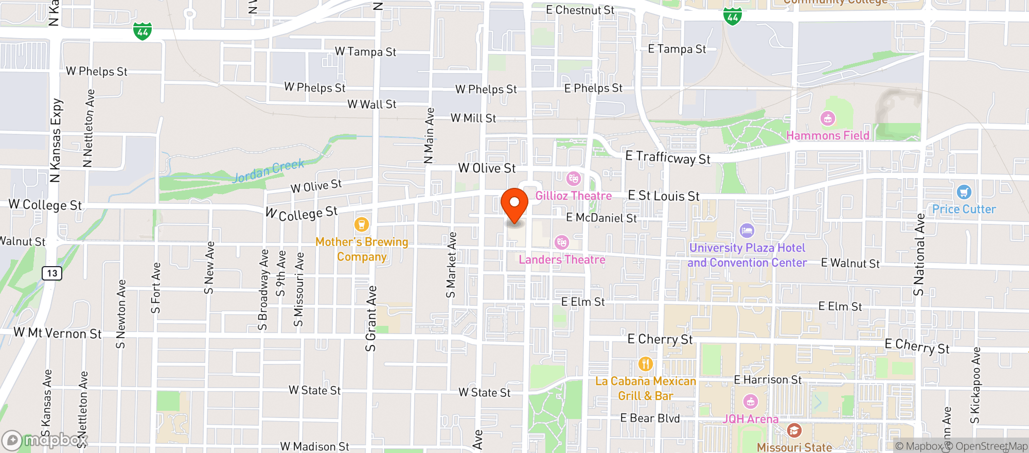 Map showing Vine And Vibes