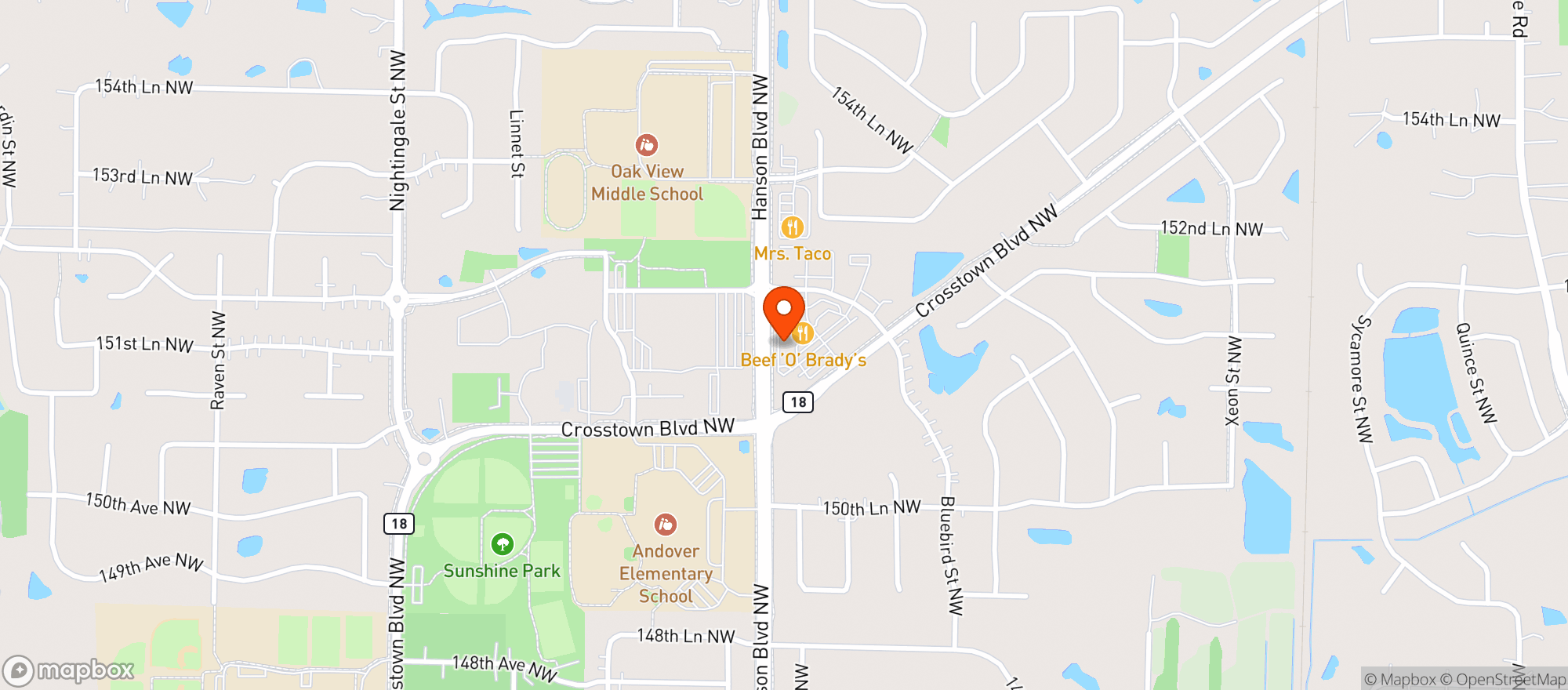 Map showing Clocktower Wine & Spirits