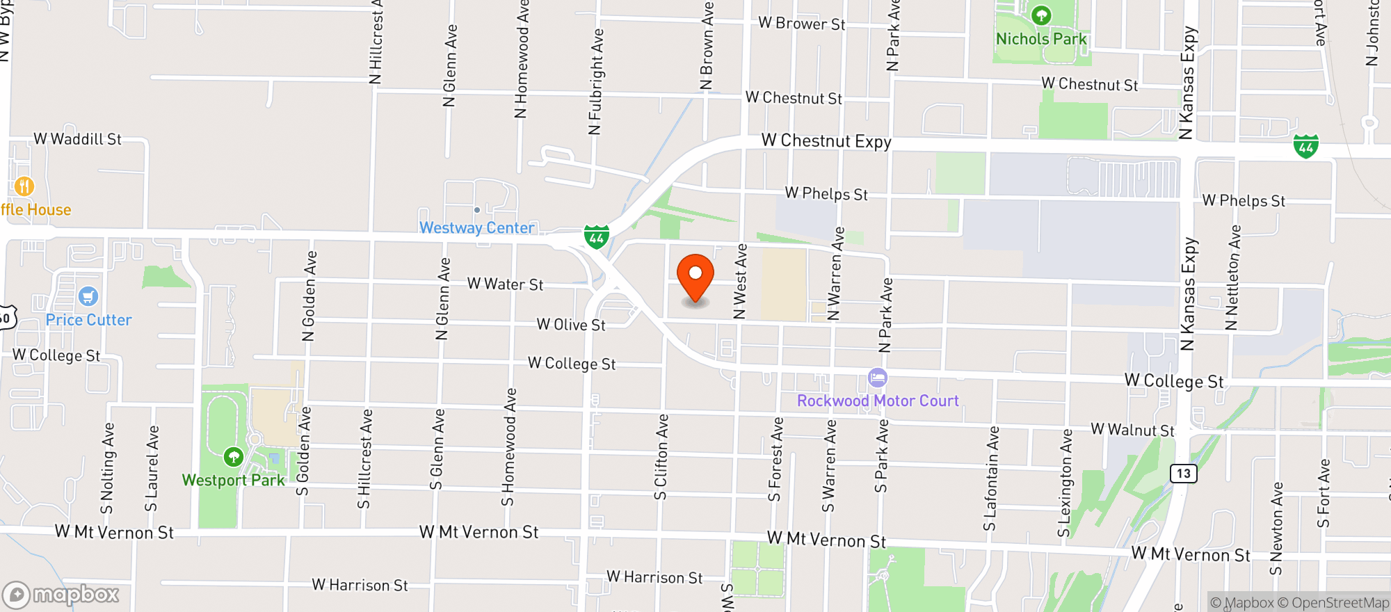 Map showing $Bizarre Bar