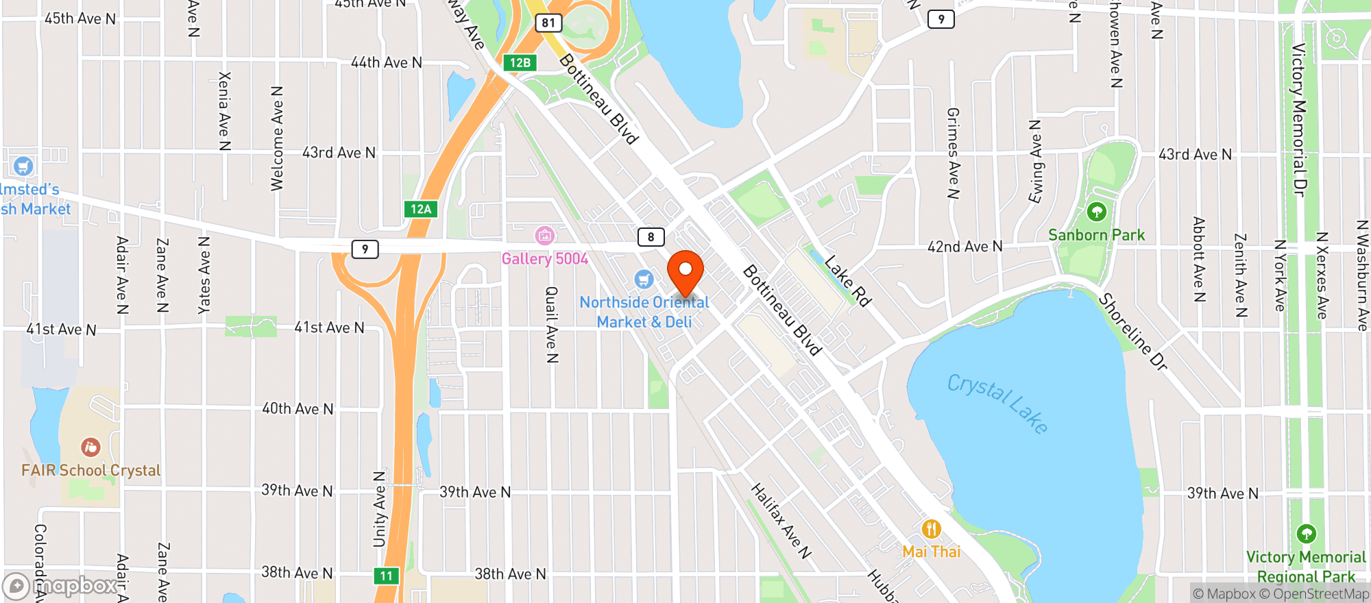 Map showing Travail Kitchen & Amuse #0