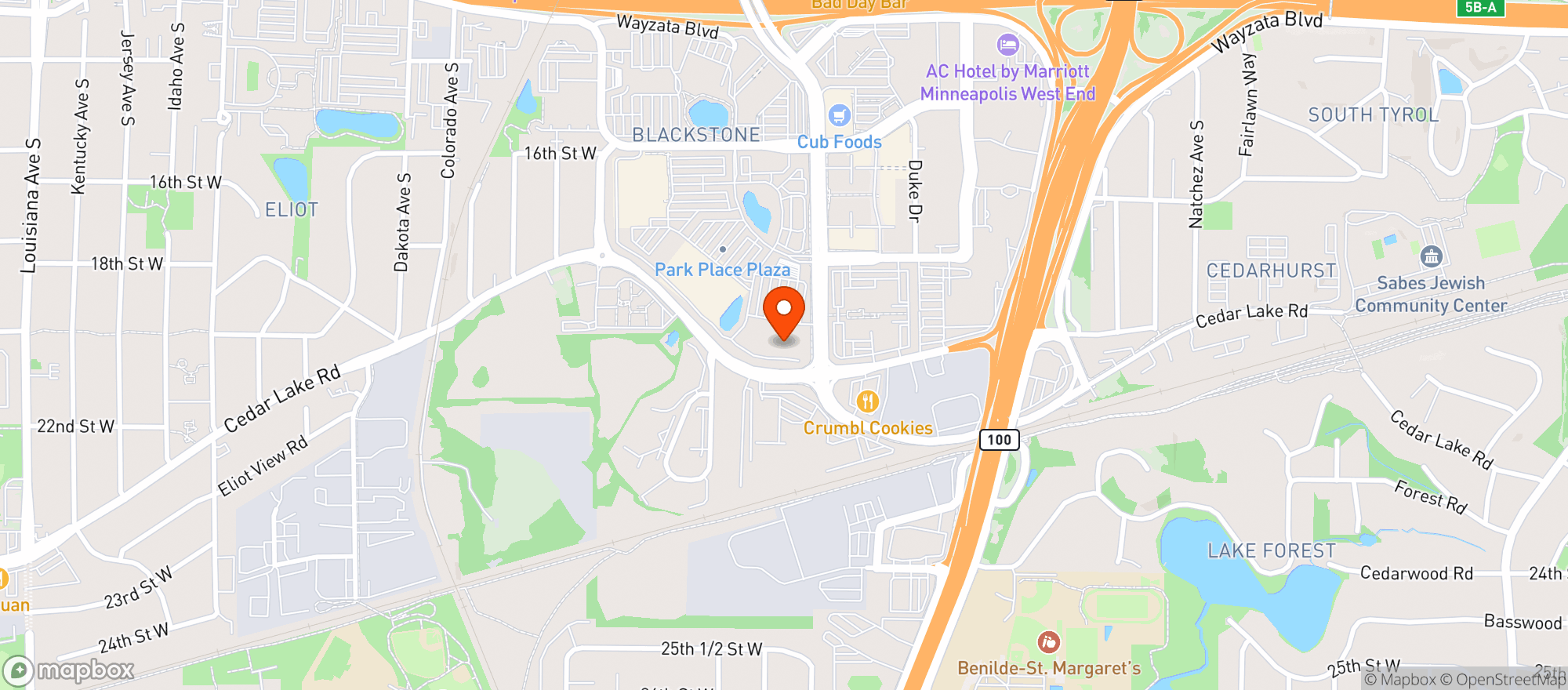 Map showing Liquor Boy