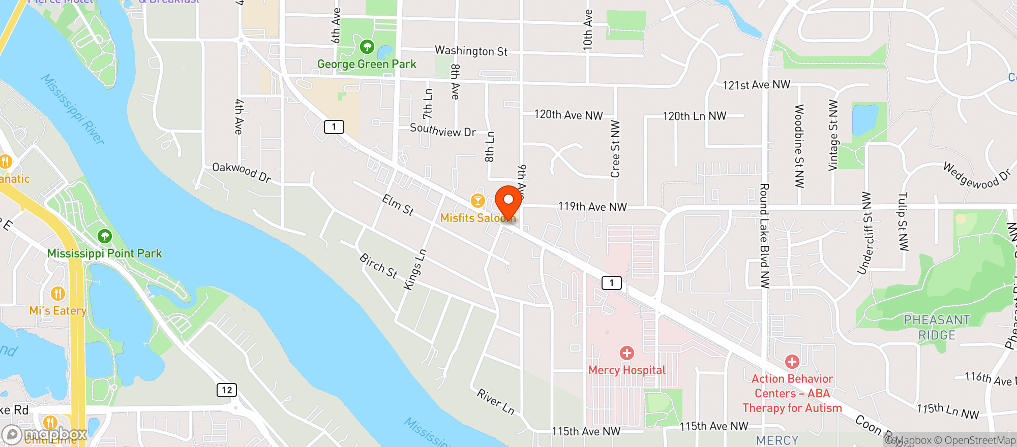 Map showing Better Value