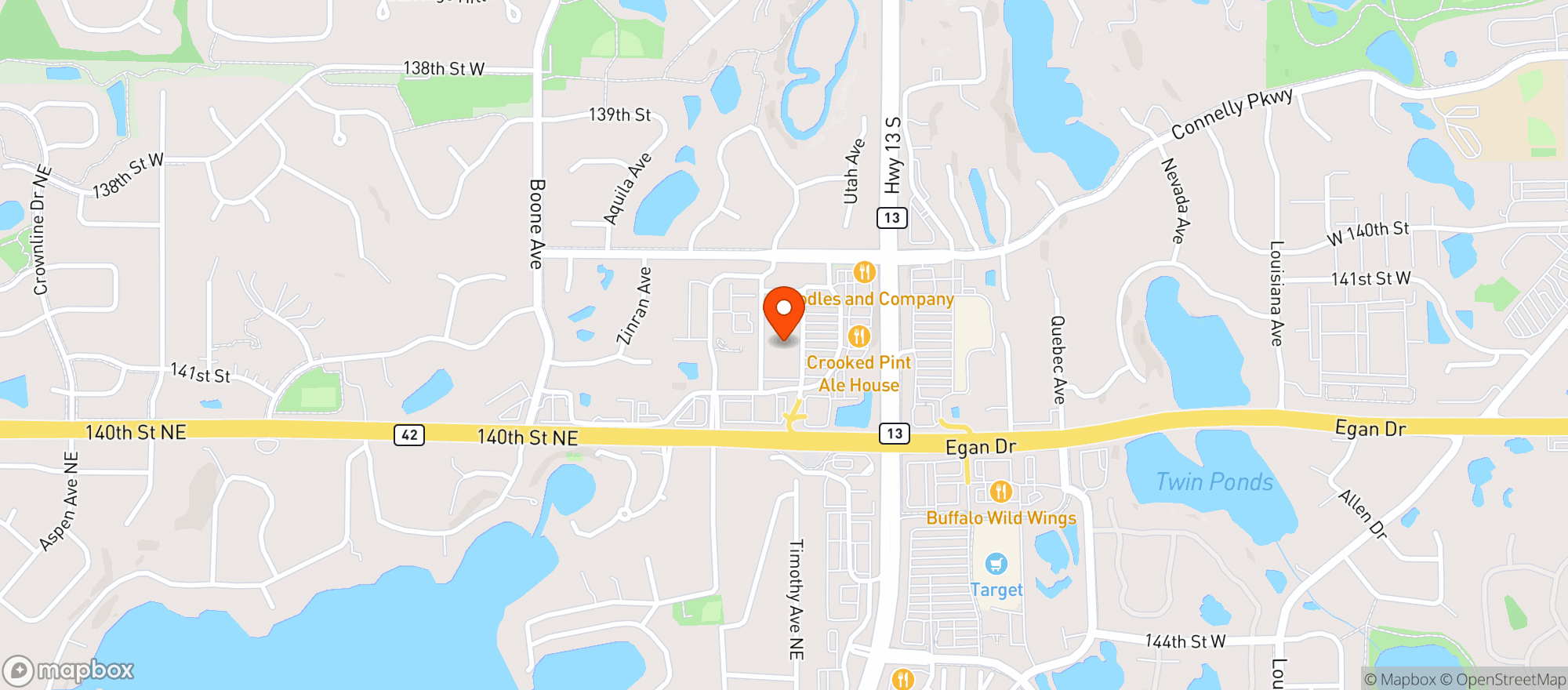 Map showing Fresh Thyme