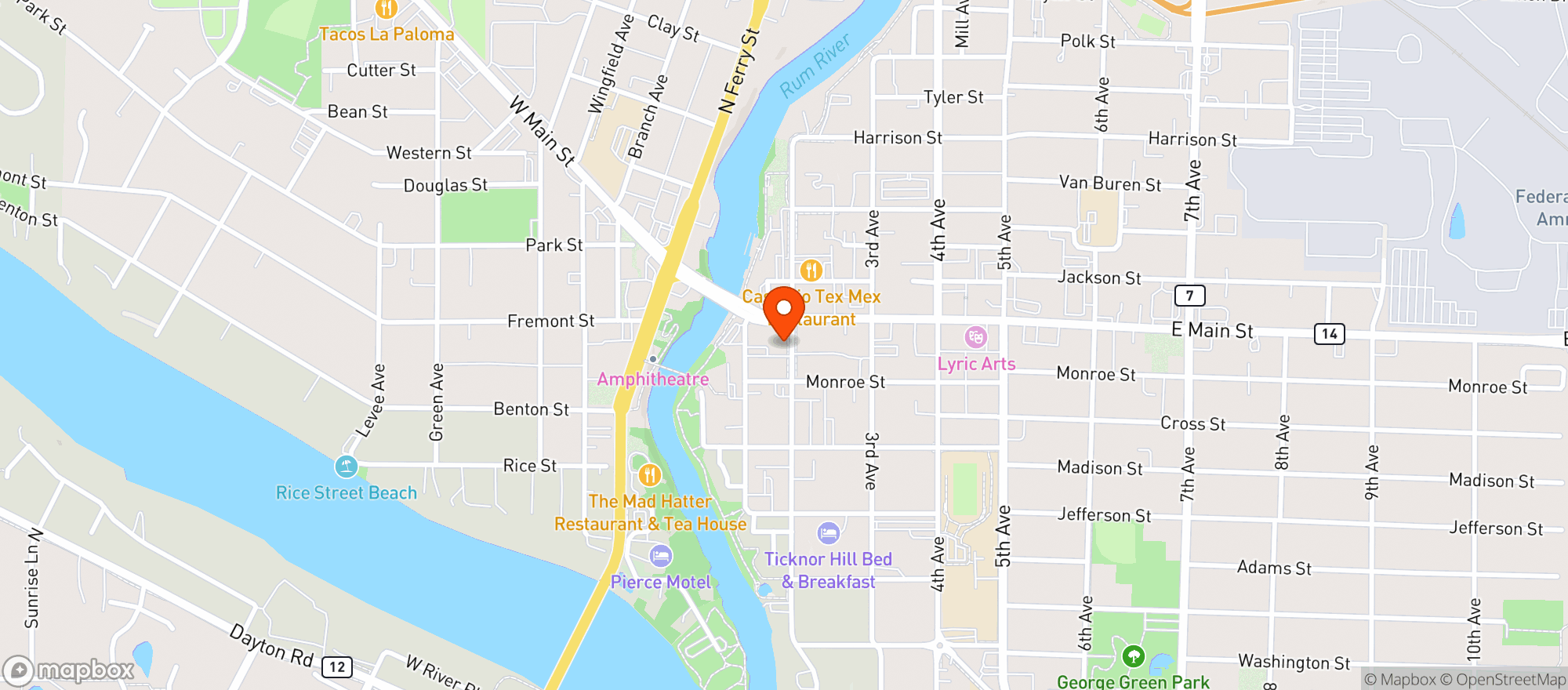 Map showing House Of Oilworx