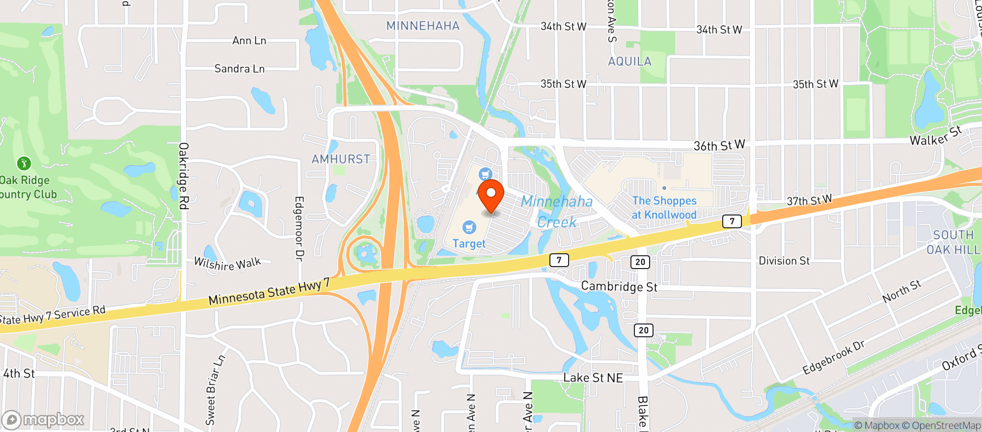 Map showing Target Liquor