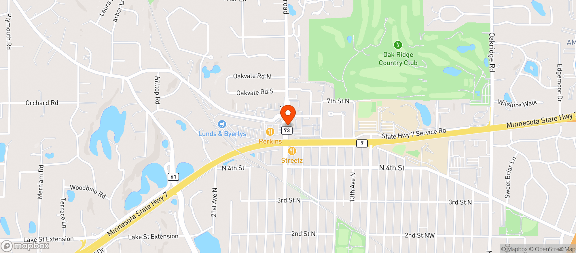 Map showing Mgm Wine & Spirits