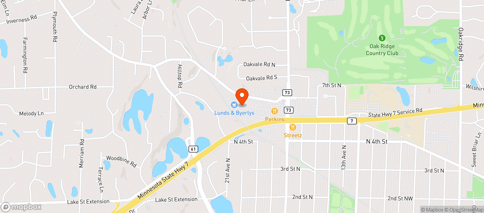Map showing Lunds and Byerlys - Minnetonka - 00819016