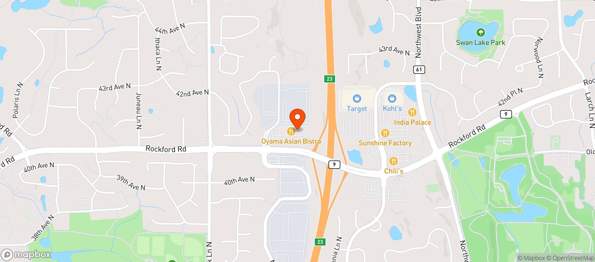 Map showing Haskell's - Plymouth