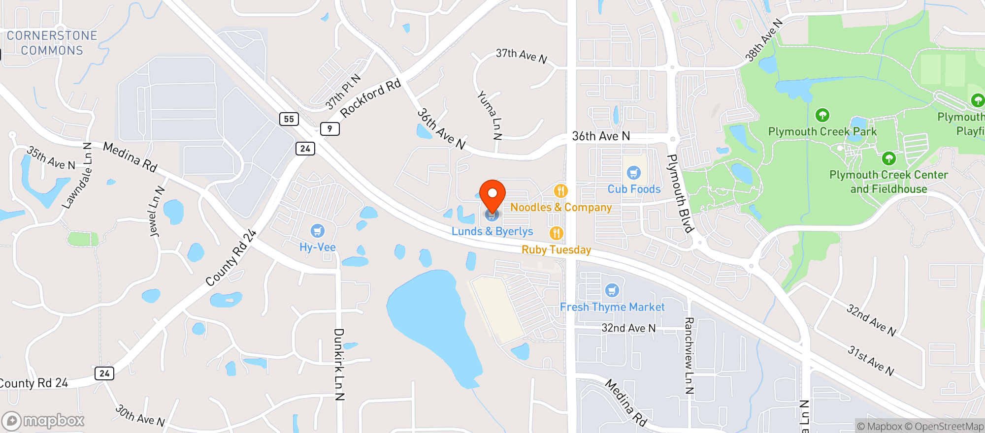 Map showing Lunds and Byerlys - Plymouth - 00819020