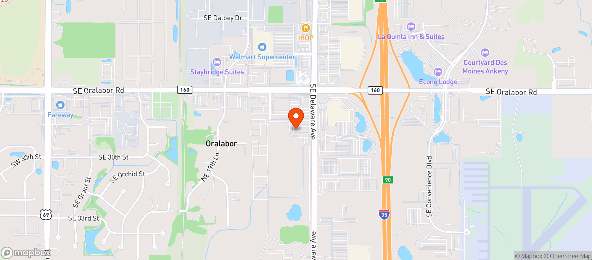 Map showing Your Cbd Store