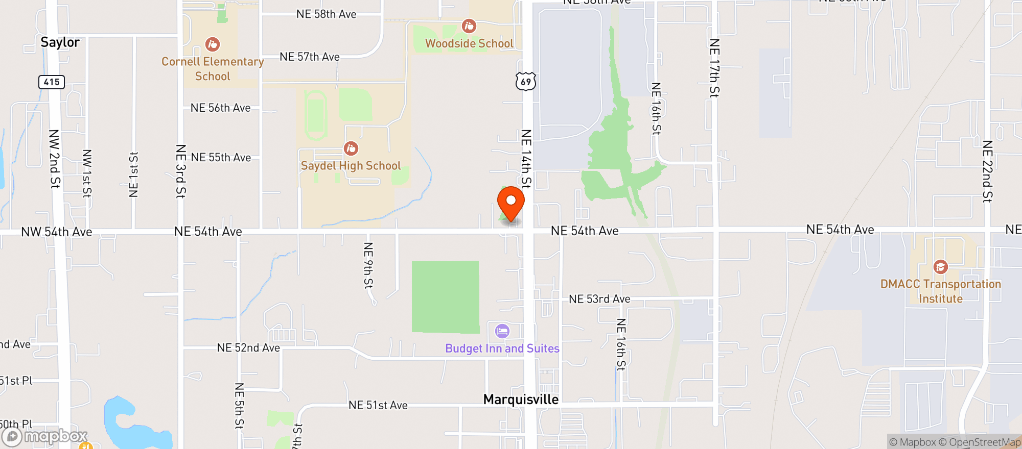 Map showing Mccanns Tap
