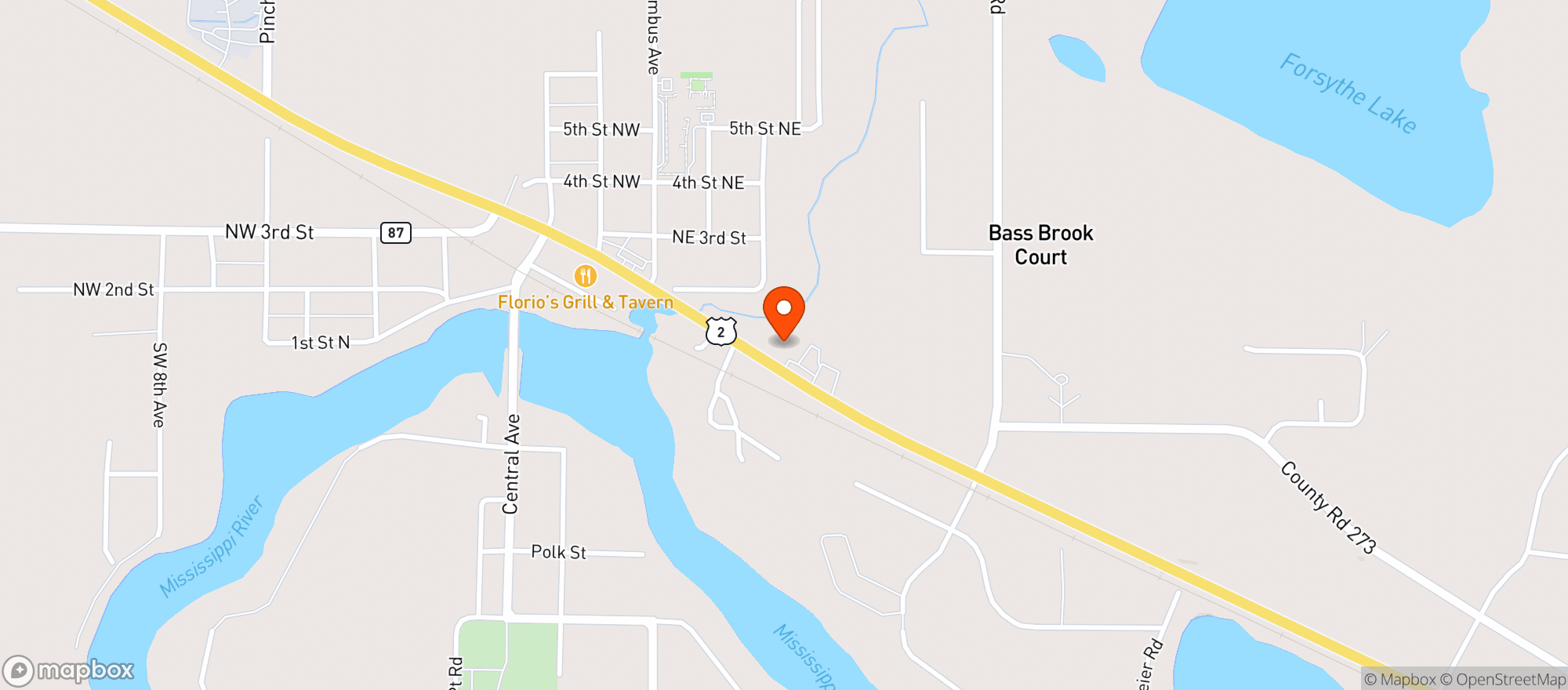 Map showing Rockets