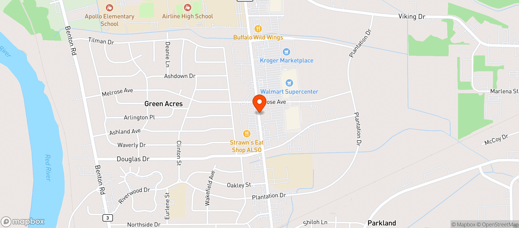 Map showing Pedros Tacos & Tequila Bar