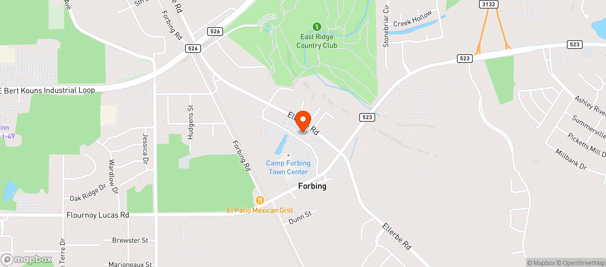 Map showing Thrifty Liquors #00016