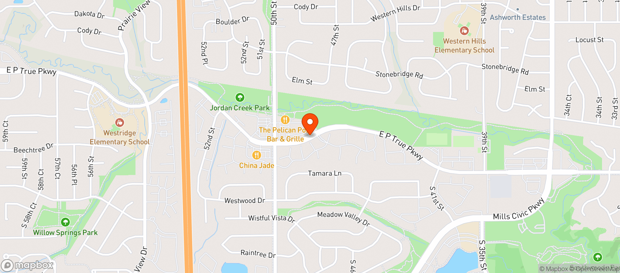 Map showing Leroys Place