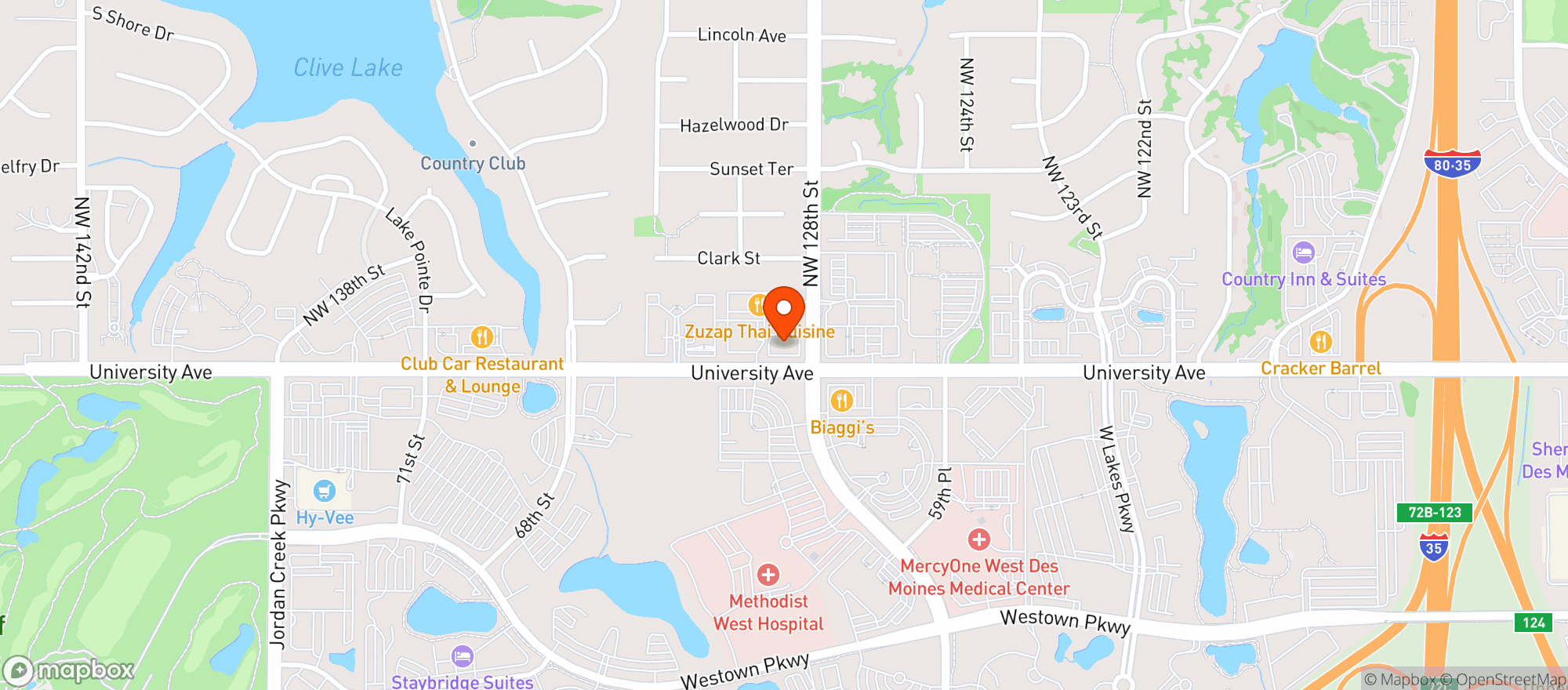Map showing Coopers Hawk Winery & R #unk