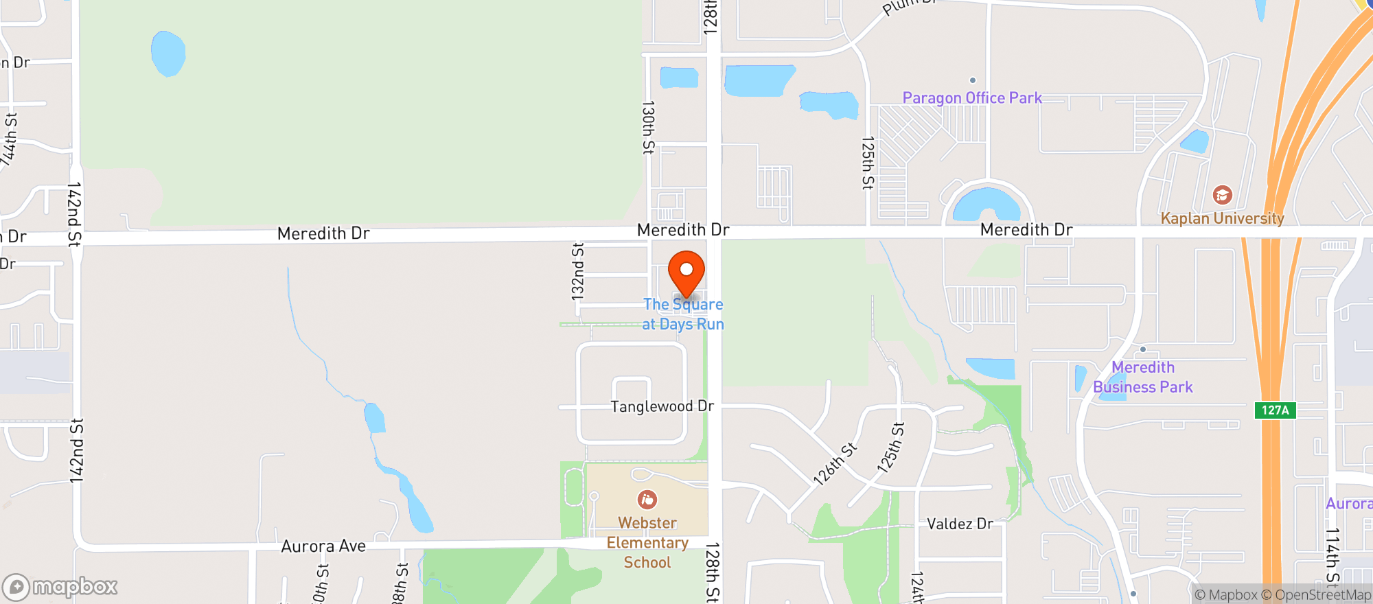 Map showing Caseys #3210