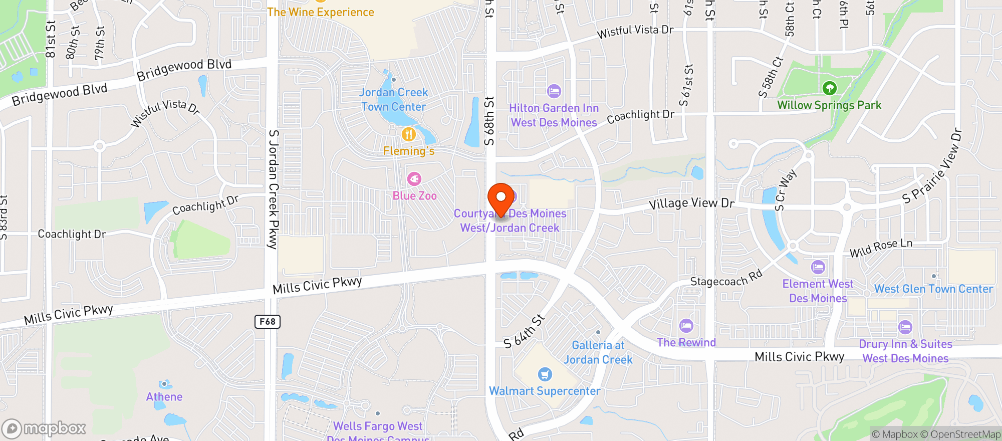 Map showing Firebirds Wood Fired Gr #38