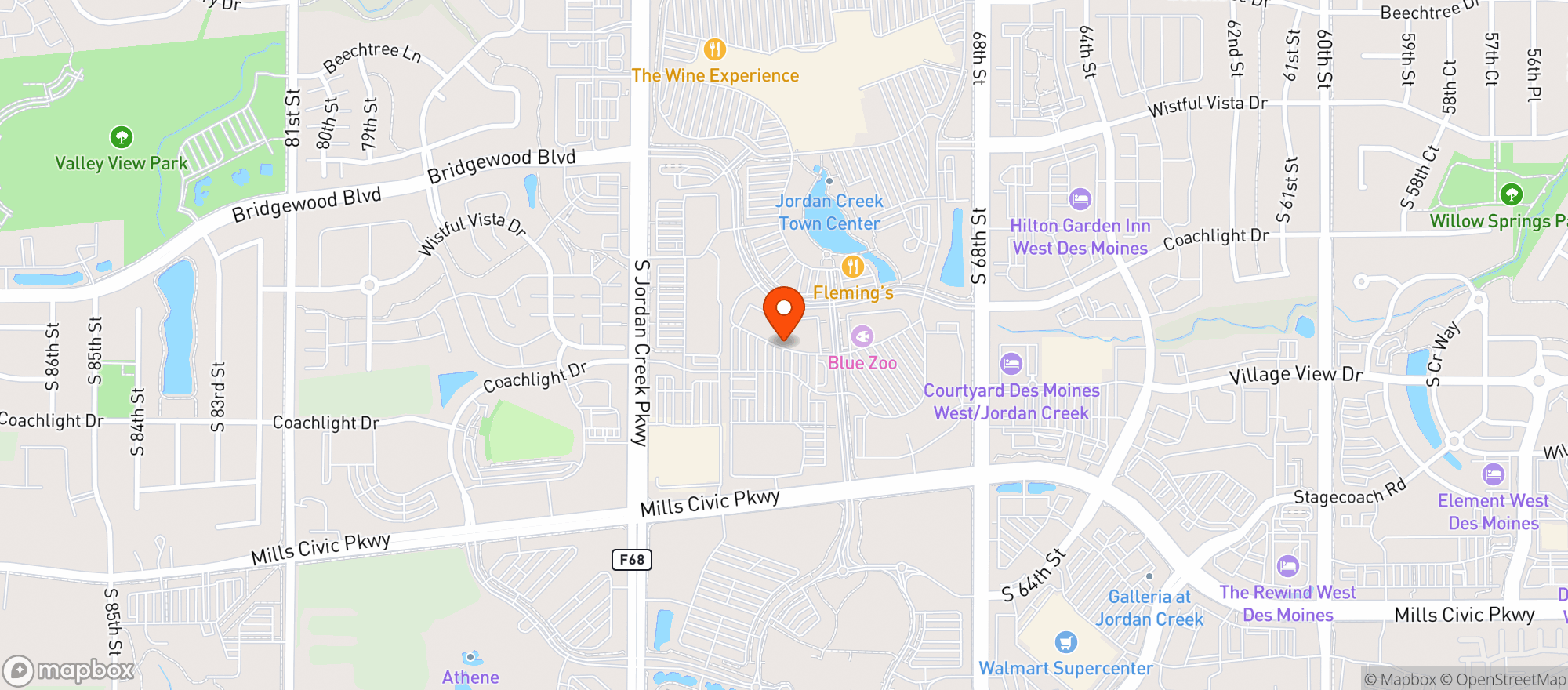 Map showing Kpot Korean Bbq & Hot Pot