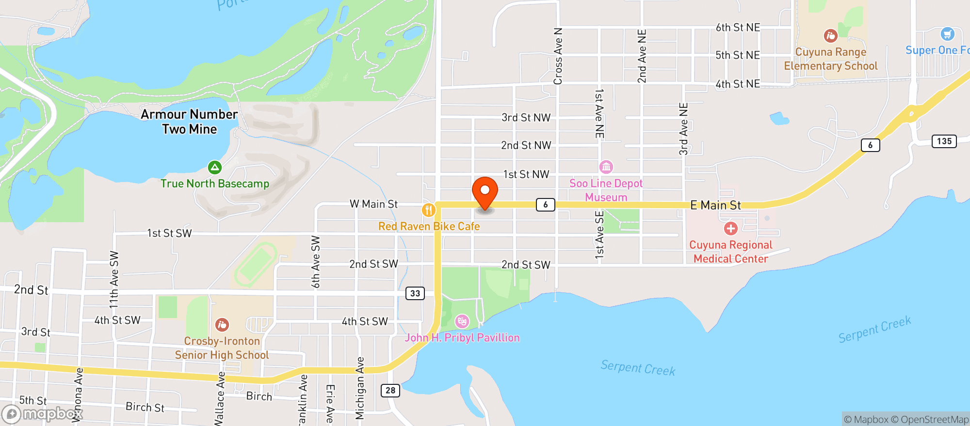 Map showing Victual