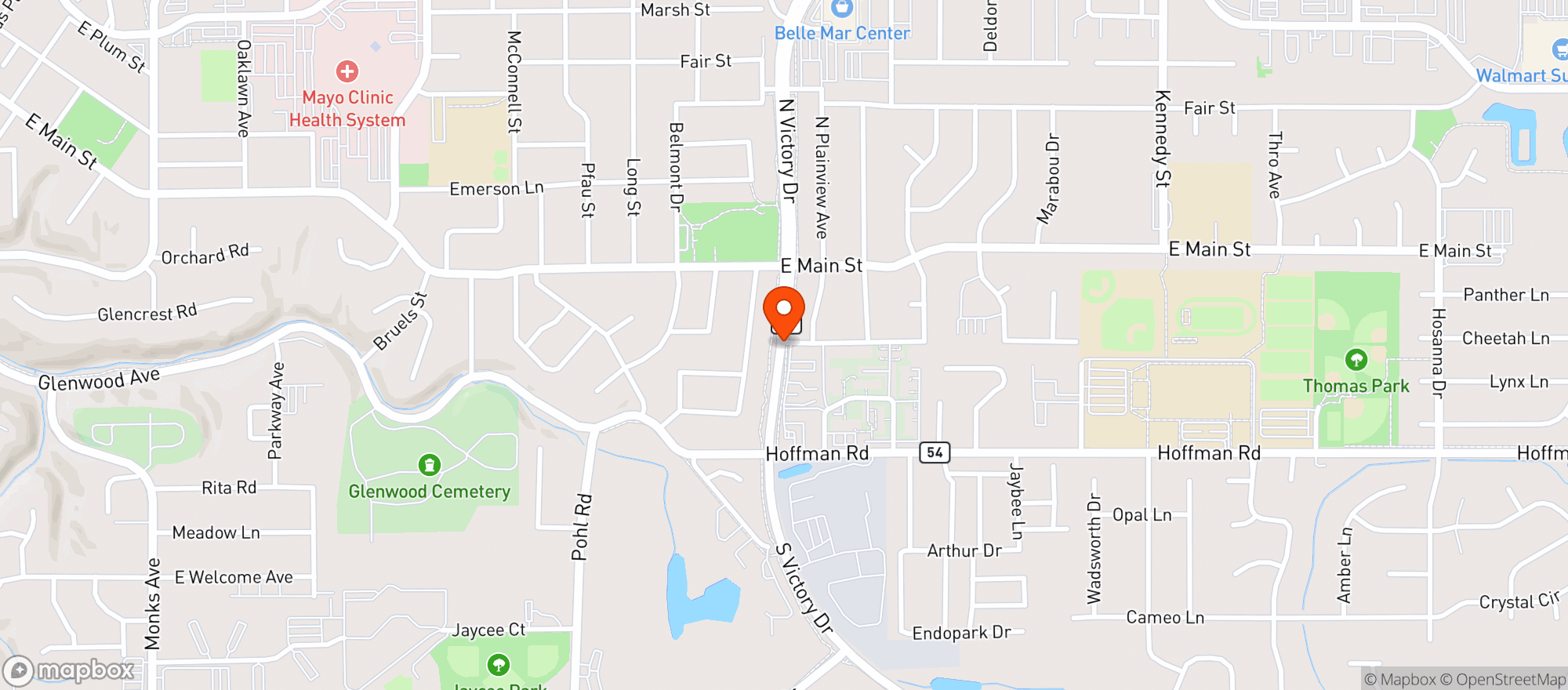 Map showing Mgm Wine & Spirits #028