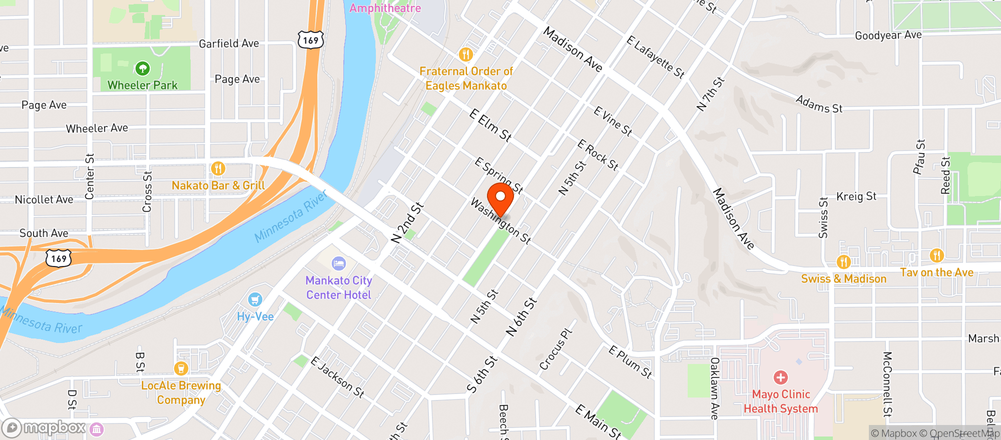 Map showing Joseph's Off Sale Liquors