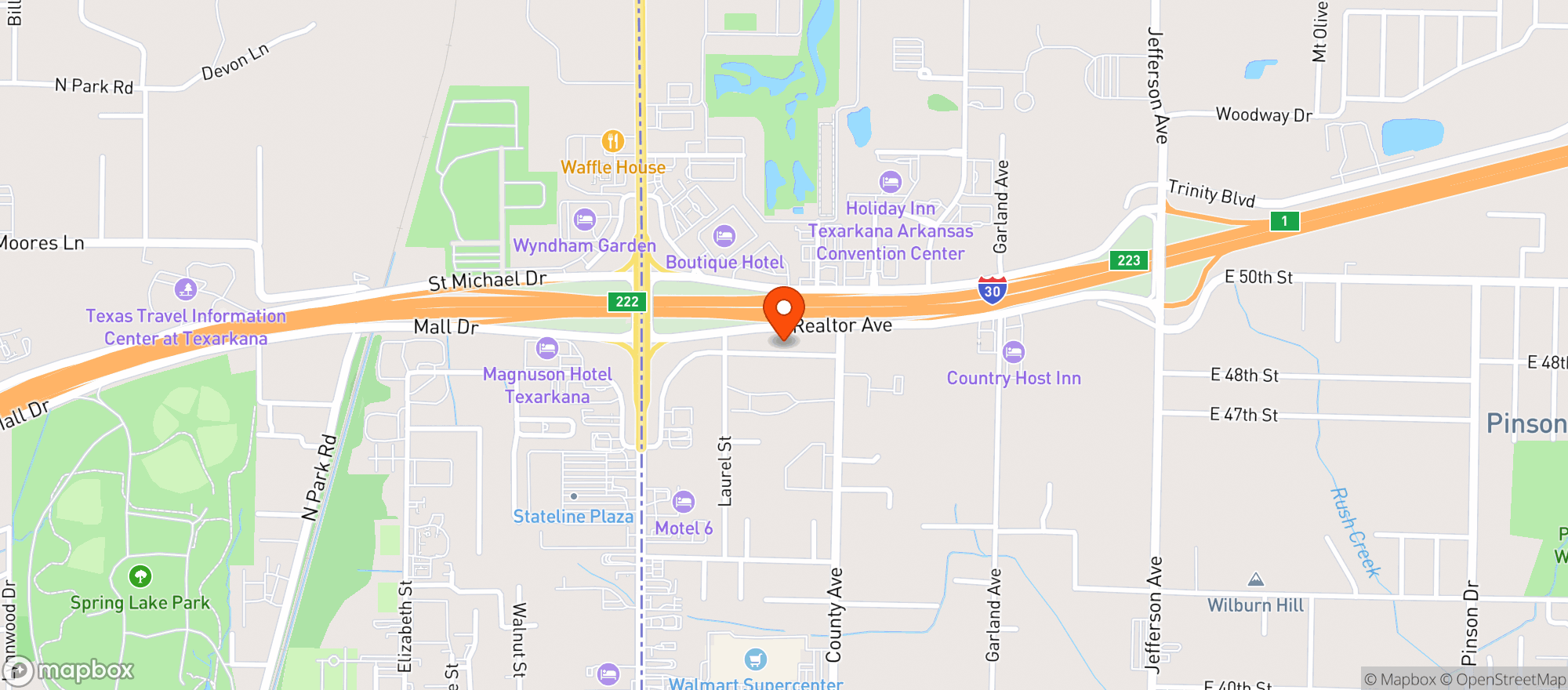 Map showing Good Day Farm - SuperFarm