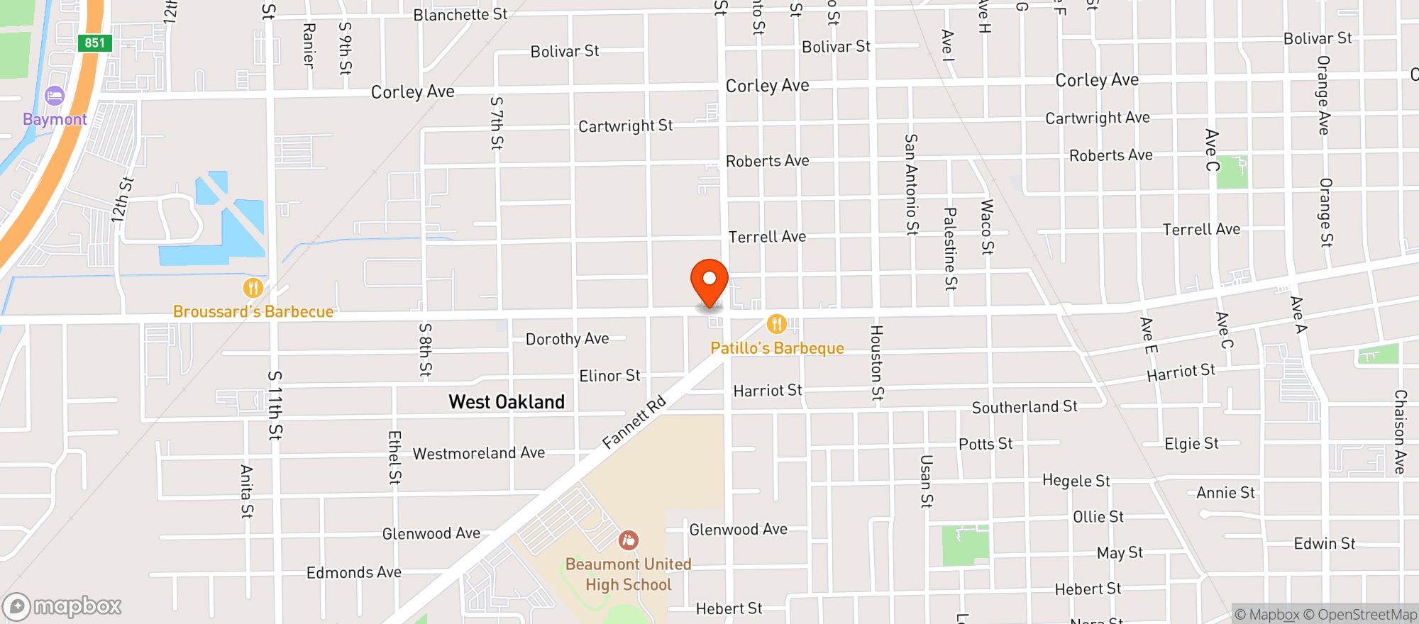 Map showing Everyday