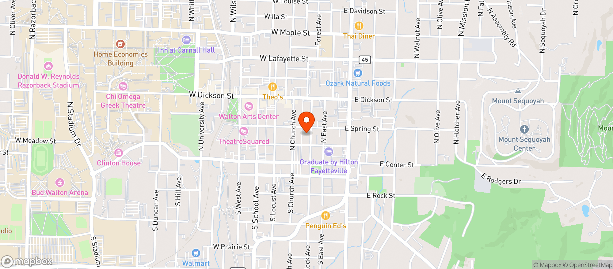 Map showing Big Box Karaoke