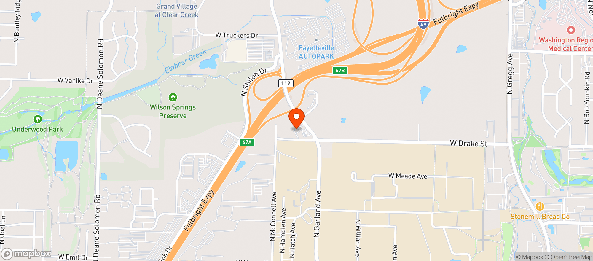 Map showing Liquor To Go