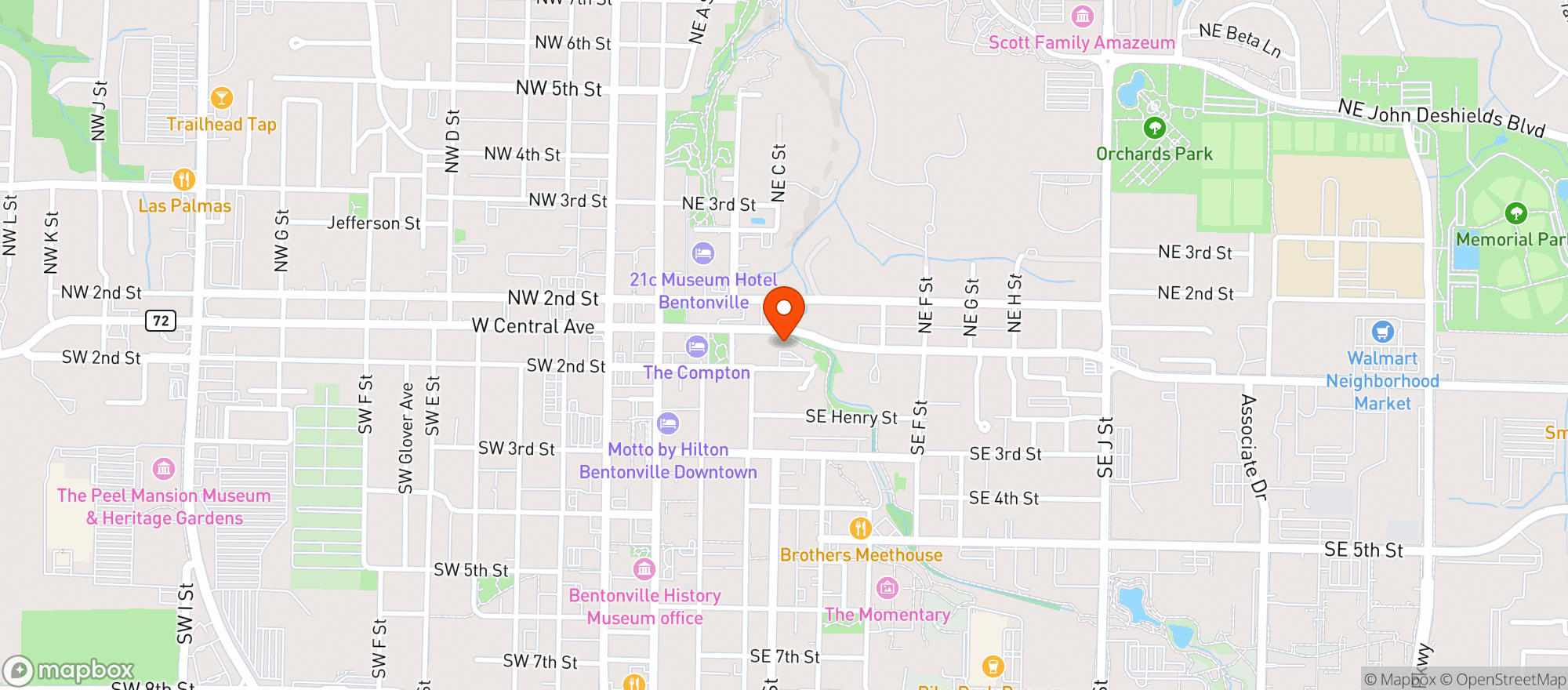 Map showing Conifer Farm Stand