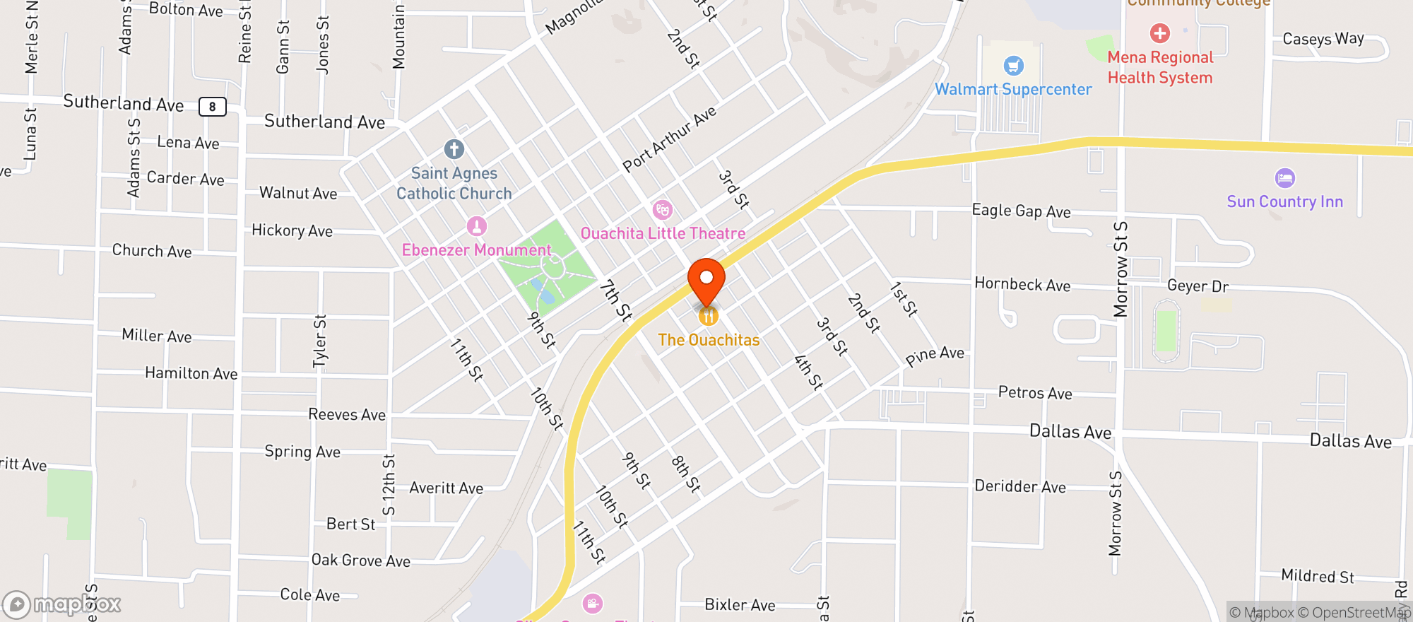 Map showing Mmm Health Dba The Ole Farm Hs