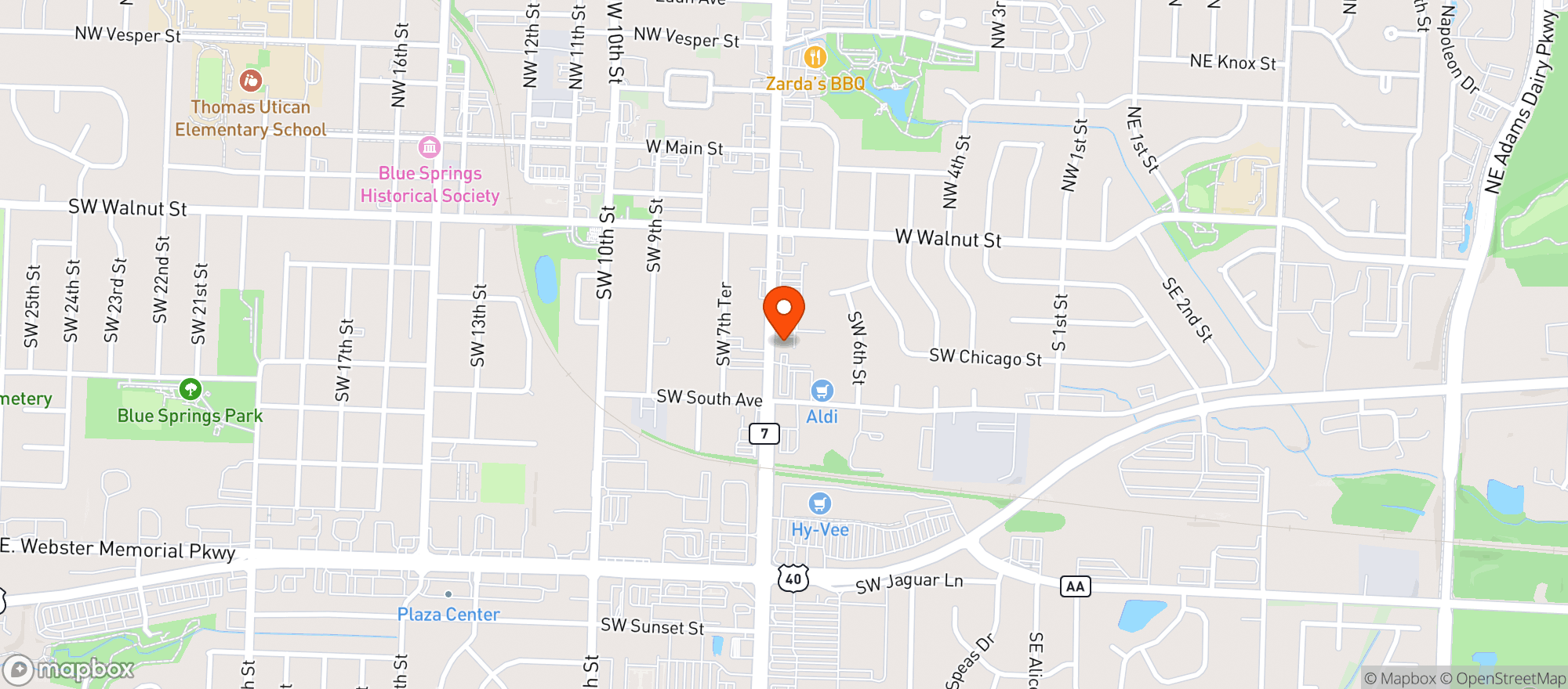 Map showing Greenlight 