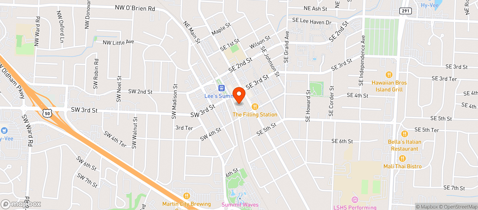 Map showing Stewie Mcbrew's