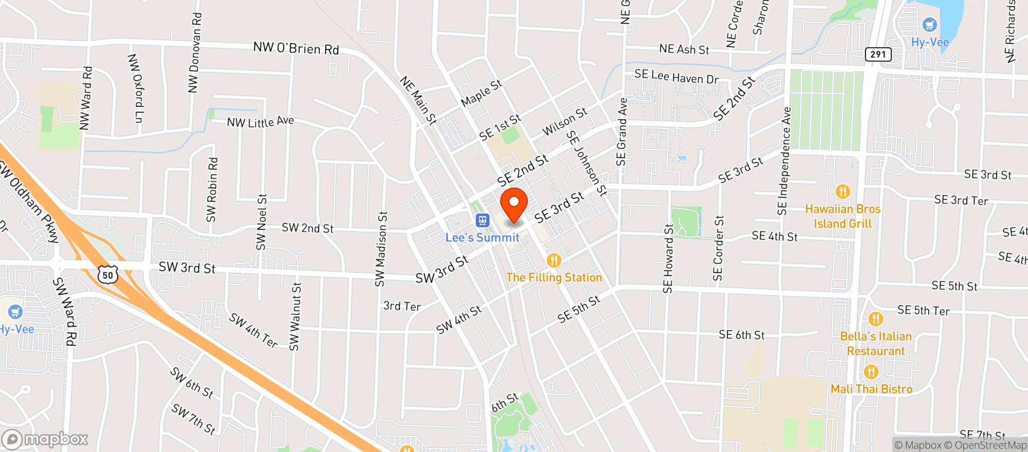 Map showing Bricks Pub And Grub